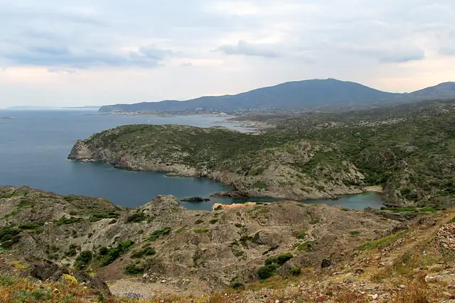 Cabo de Creus desde el faro, mirando hacia el sur