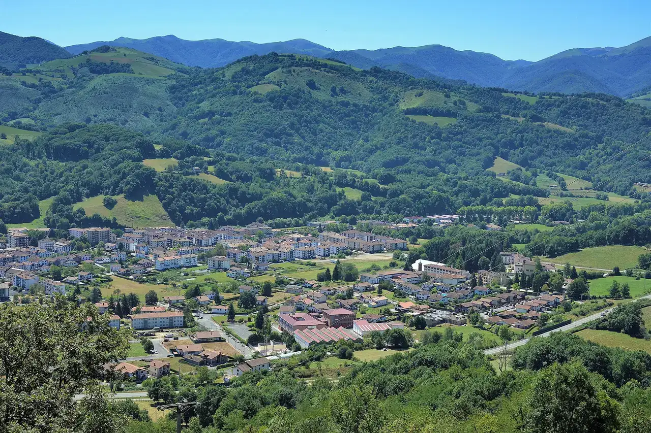 Vista de Valle de Baztan